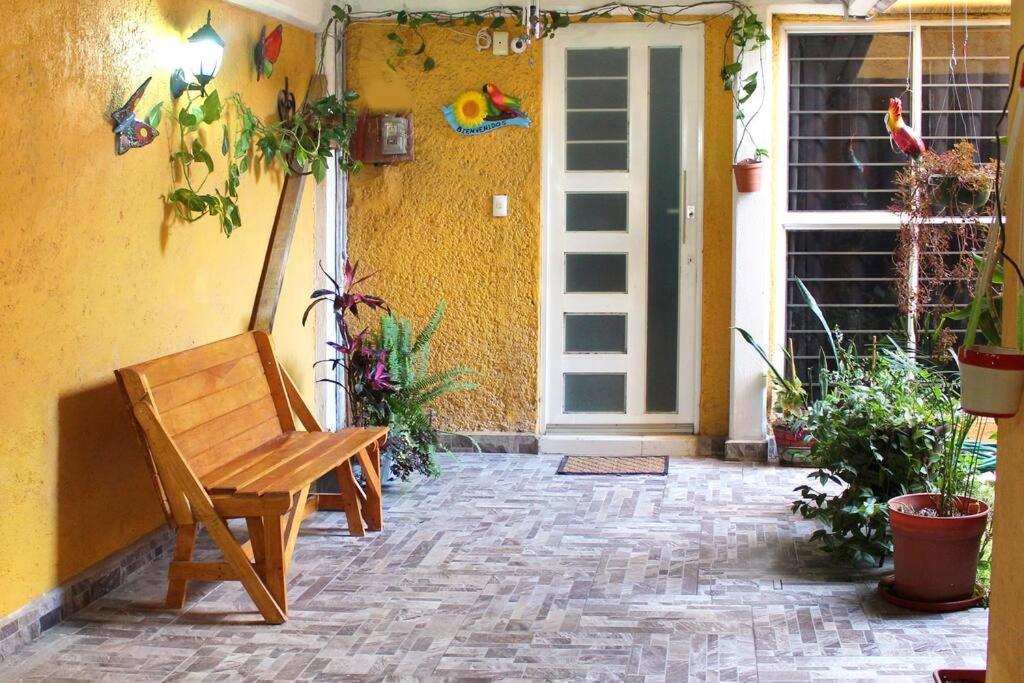 Villa Colorida Casa Azul En Texcoco Centro Wifi Cocina à Texcoco de Mora Extérieur photo